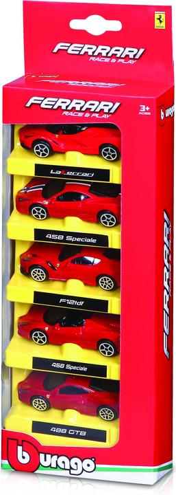 Immagine prodotto Bburago Ferrari set da 5