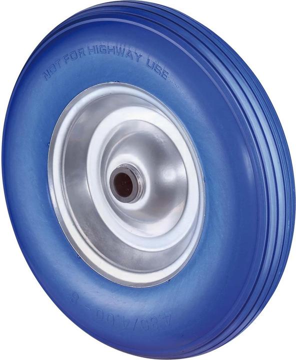Produktbild Mapo Polyurethanrad blau, pannensicher 400x100mm
