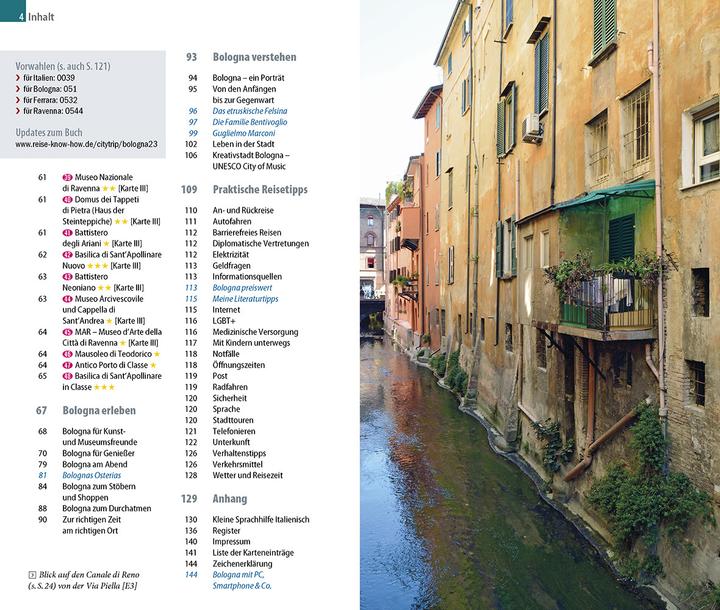 Produktbild CityTrip Bologna mit Ferrara und Ravenna (Deutsch, Simon Hart, Lilly Nielitz-Hart, 2023)