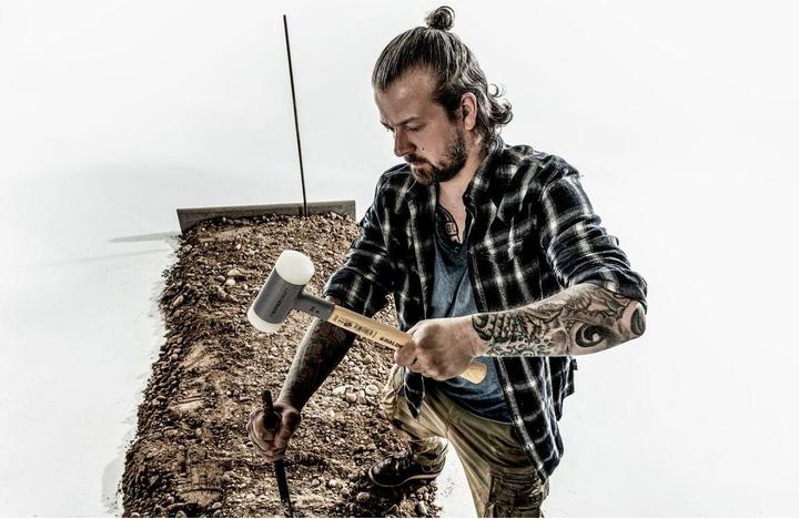 Actual product image Halder Nylon hammer (990 g)