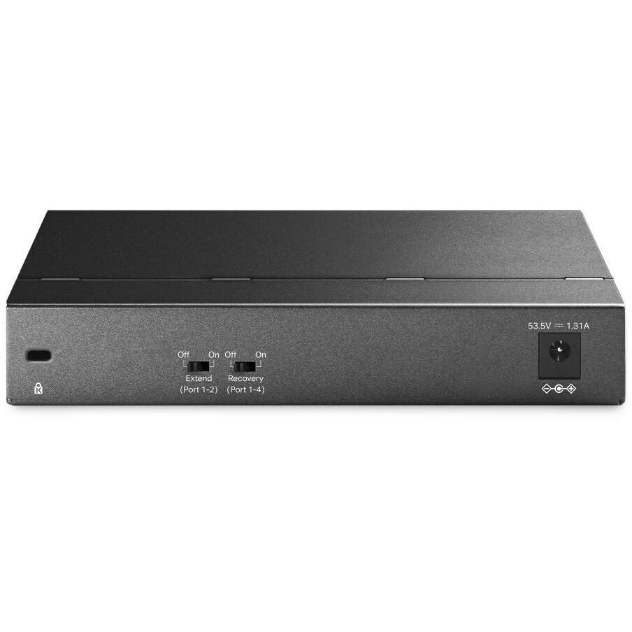 Thumbnail - TP-Link TL-SG1006PP - Gigabit-PoE-Switch (6 Ports), Netzwerk Switch, Schwarz