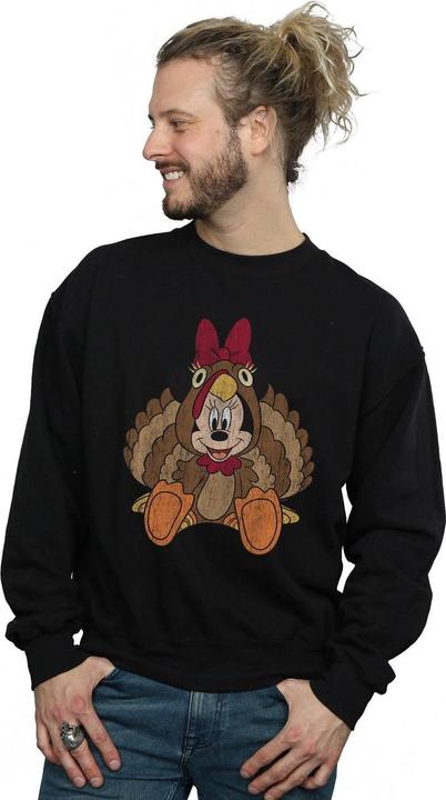 Actual product image Disney Mens Minnie Mouse Thanksgiving Turkey Costume Sweatshirt (XL)