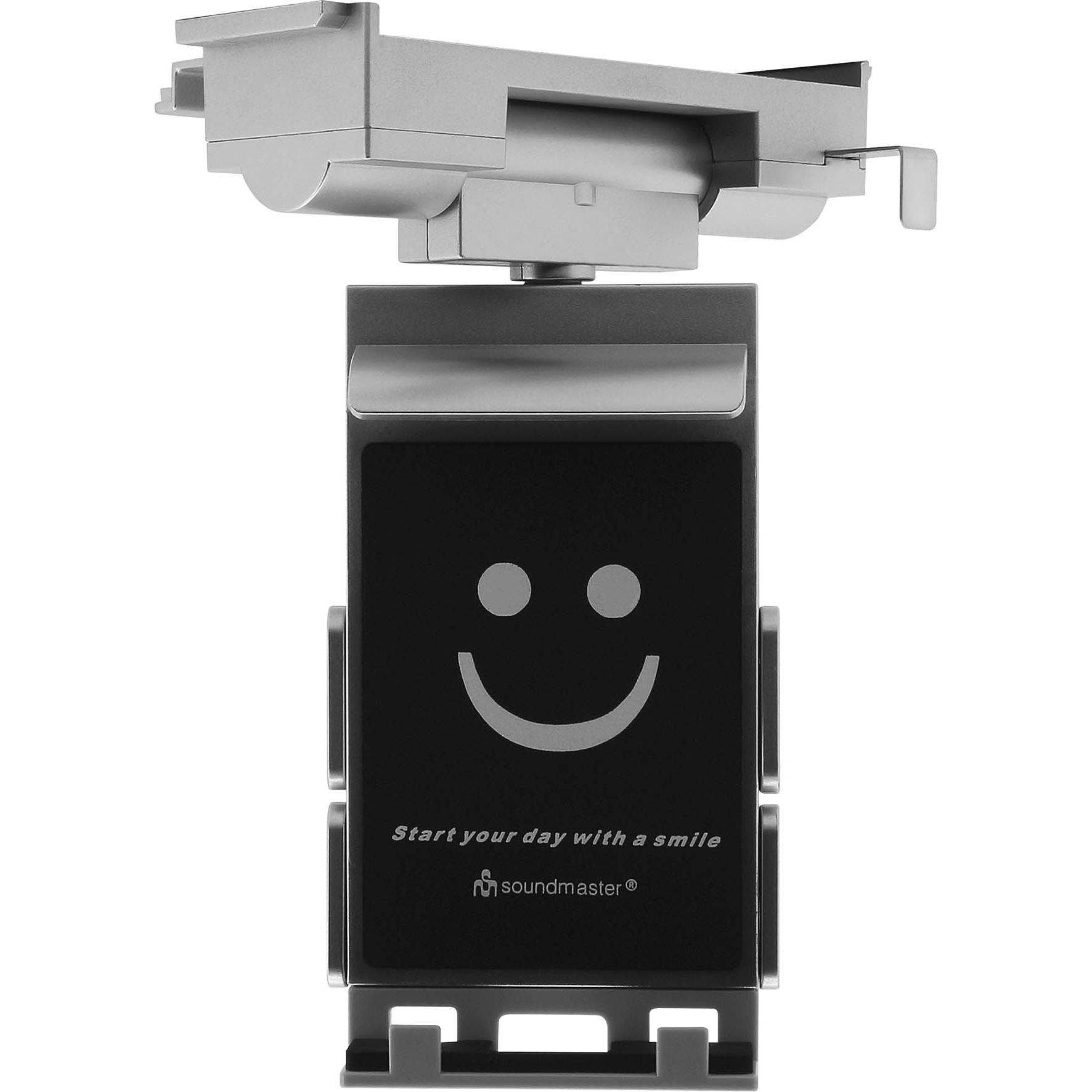 Soundmaster emporia TH-21 Telefono cordless DECT, Telefono, Nero, Argento