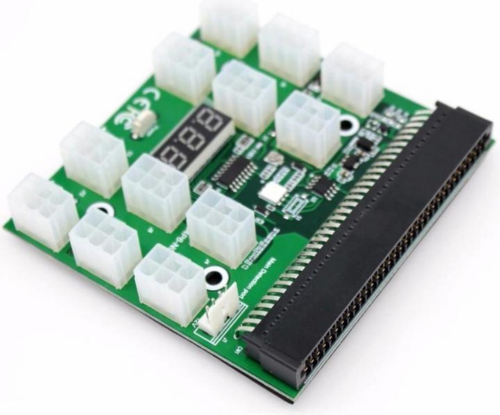 Produktbild PowerGuard Adapter für HP Server Netzteil 12x 6-pin PCI-E Breakout Board
