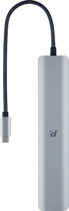 Digitec USB-C 8-port hub (USB-C, 8 ports)