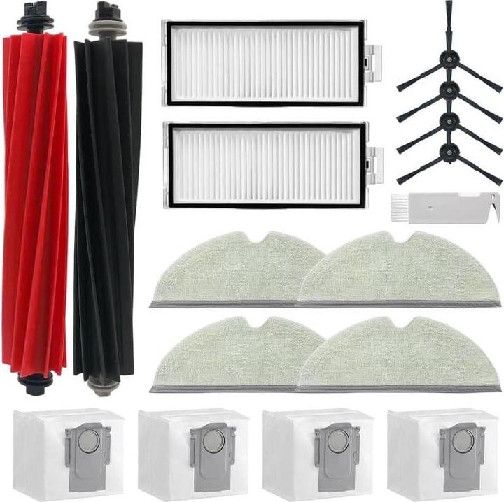 Actual product image Roboparts Zubehör Set für Roborock Q8 Max+ | Q5 Pro+
