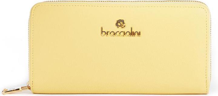 Immagine prodotto Braccialini Damen Geldbörse Echtleder - Modell Novara Chic - Mit Reissverschluss - 19.5 X 10.5 X 2.5 Cm