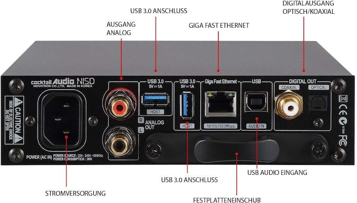 Cocktail Audio N15D (1 GB)