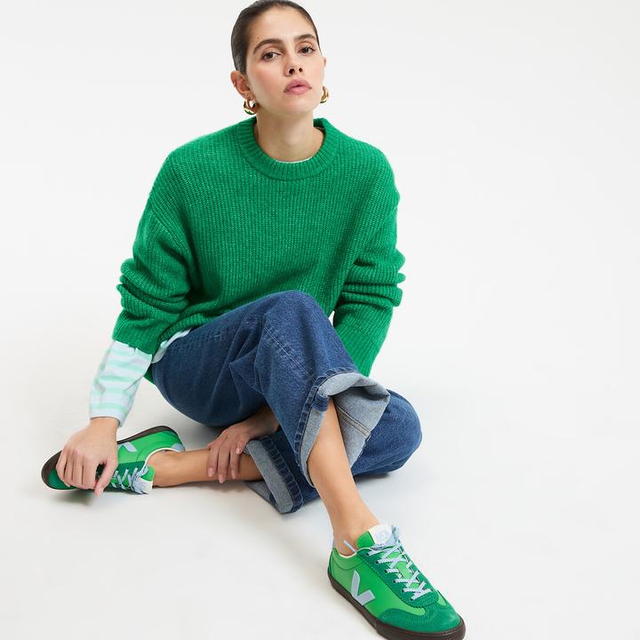 Produktbild La Redoute Collections Pullover mit Rundhalsausschnitt aus flauschigem Grobstrick (L)