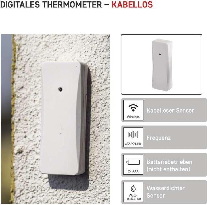 Image du produit Emos Thermomètre numérique sans fil E0129
