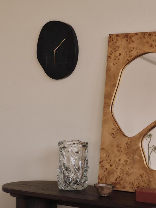 Productafbeelding Ferm Living Folia Mirror - H82 - Natural Burl (50 x 82 cm)