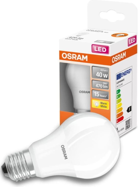 Immagine prodotto Osram Star Classic P (E27, 5.50 W, 470 lm, 1 x, F)