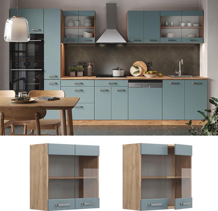 Actual product image Vicco Küchenglasschrank R-Line (60 x 31 x 60 cm)