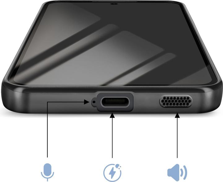 Produktbild Avizar MagSafe Hülle Galaxy S25 FE weich chrom (Samsung Galaxy S25 FE)