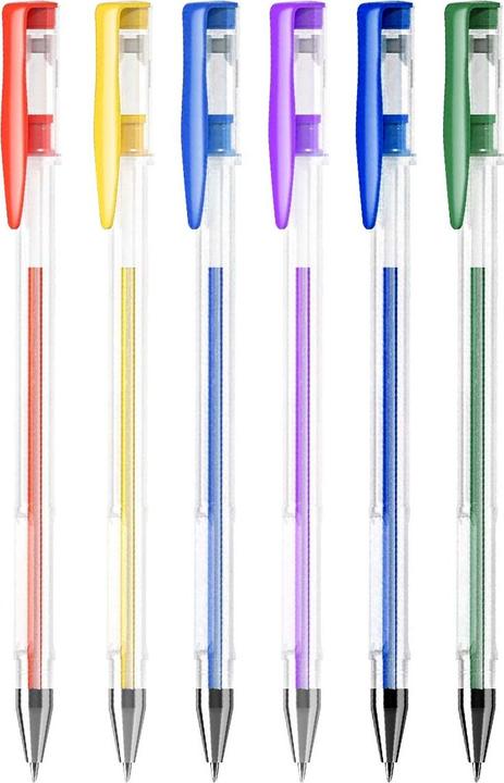 Image du produit Topwrite Stylos gel Rinkinys (8 néon + 4 standard) (12x)