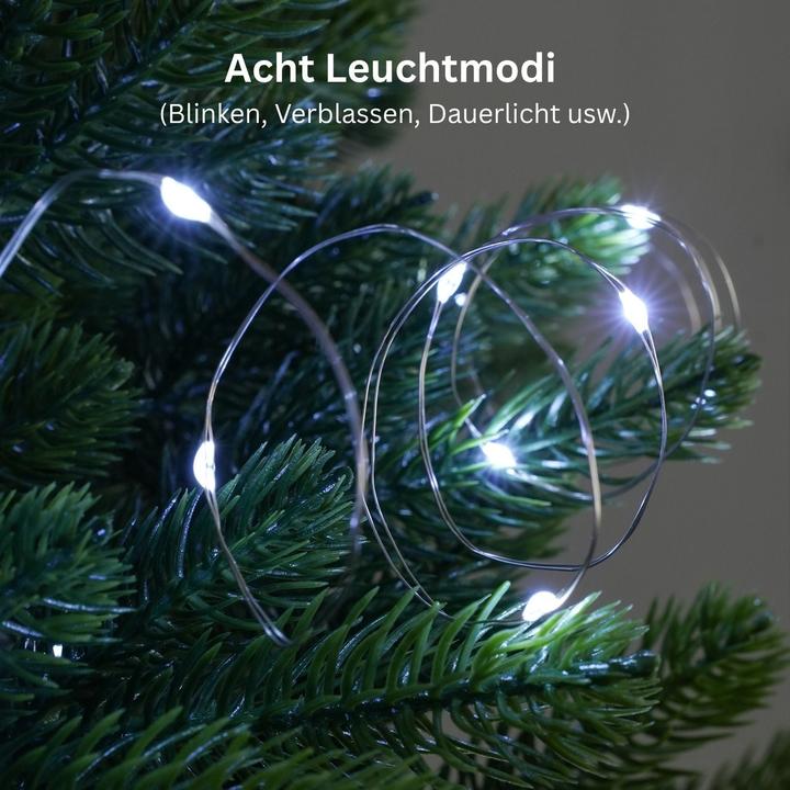 Produktbild Hermex LED Kupferdraht-Lichterkette 5m Weihnachtslichterkette Deko-Lichter (5 m)