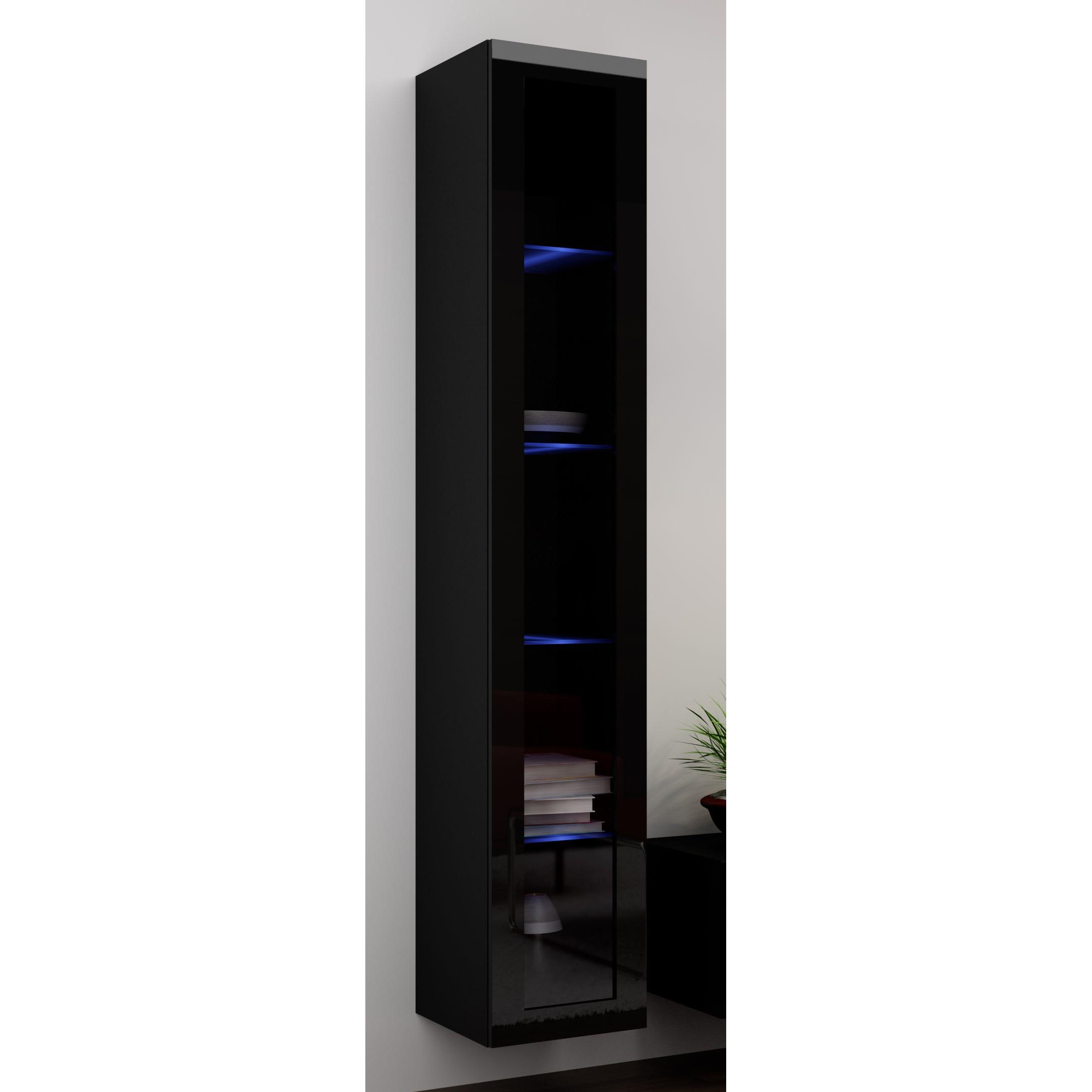 Cama, Vitrine + Buffetschrank, WIG VIGO180 c/c Wohnzimmerschrank Vitrine
