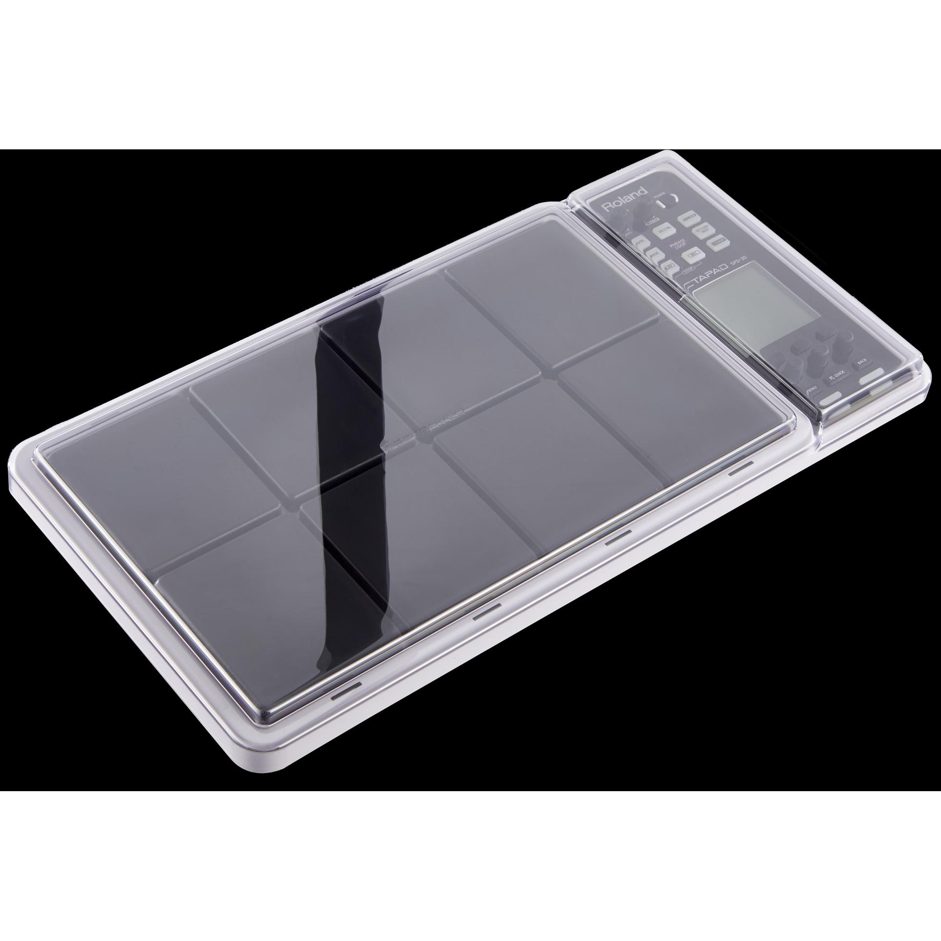 Decksaver Roland Octapad SPD-30, Zubehör DJ, Transparent