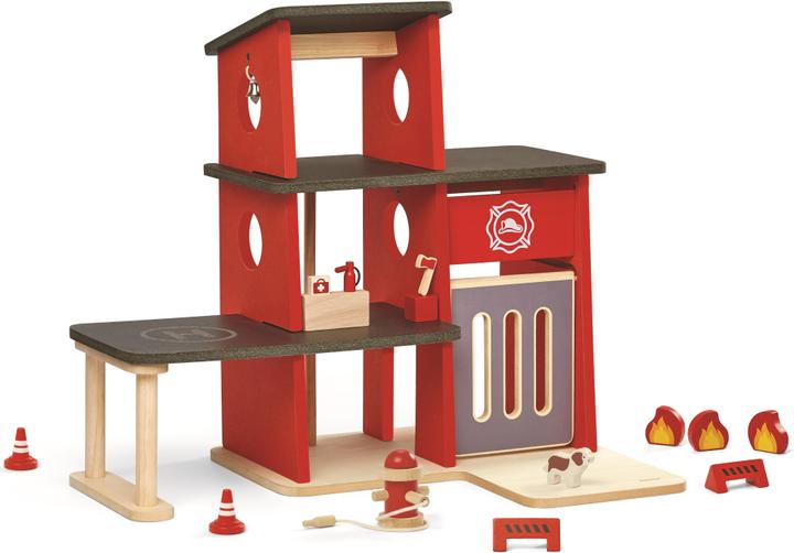 Image du produit Plantoys PlanWorld Caserne de pompiers