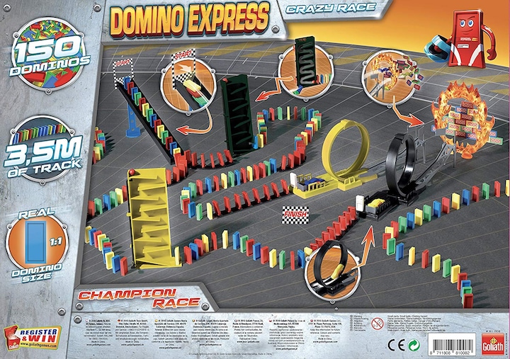 Image du produit Goliath Toys Domino Express Crazy Race (Allemand, Anglais, Français)