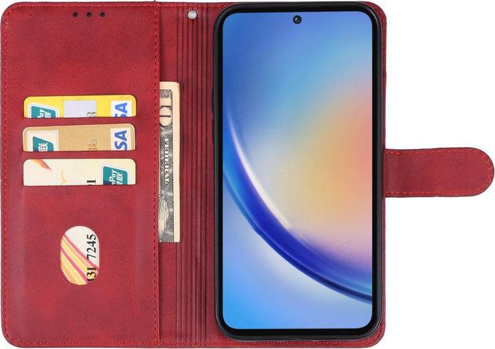 Produktbild Amazon Hülle für Samsung Galaxy A35 Schutz Handy Case Cover Klapp Tasche Wallet Etuis (Samsung Galaxy A35)
