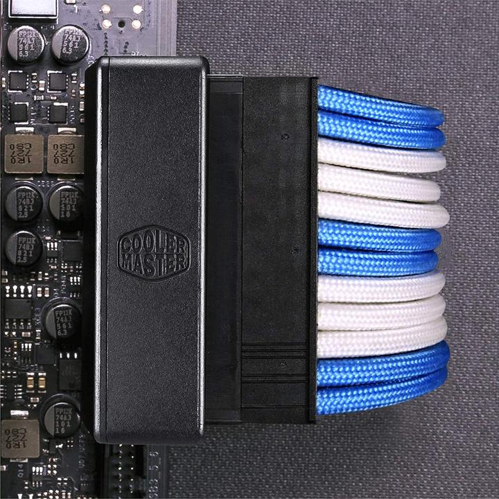Actual product image Cooler Master 24 pin 90° degree adapter