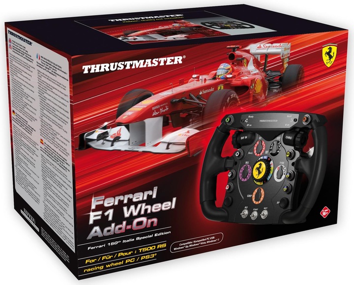 Productafbeelding Thrustmaster F1 toevoegingswiel (PS3, PS4, Xbox One X)