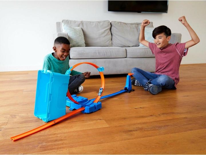 Actual product image Hot Wheels Track Builder Super Multi-Looping Box