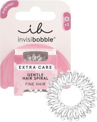 Immagine prodotto Invisibobble Fascetta per capelli Extra Care crystal clear 3 pezzi. (Elastico per capelli)