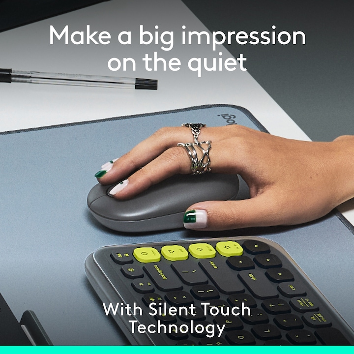 Actual product image Logitech POP Mouse with personalisable emoji (Wireless)