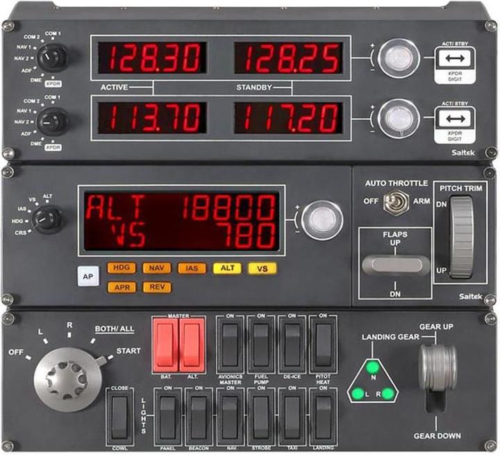 Actual product image Logitech G Saitek Pro Flight Multi Panel (PC)