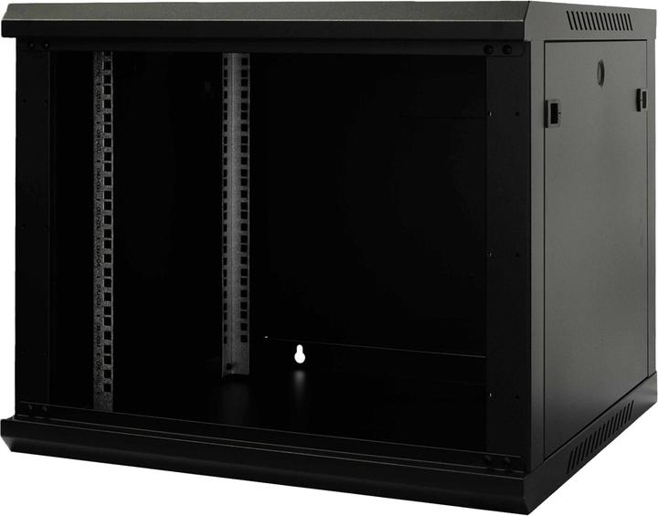 Image du produit Wirewin 19/ Wandschrank, einteilig, Pro 3nd Generation, Flat-Pack, 600x450mm, schwarz (9 HE, Rack 19 pouces)