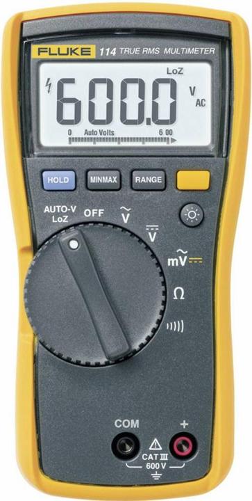 Actual product image Fluke Multimeter 114 (CAT III 600V)