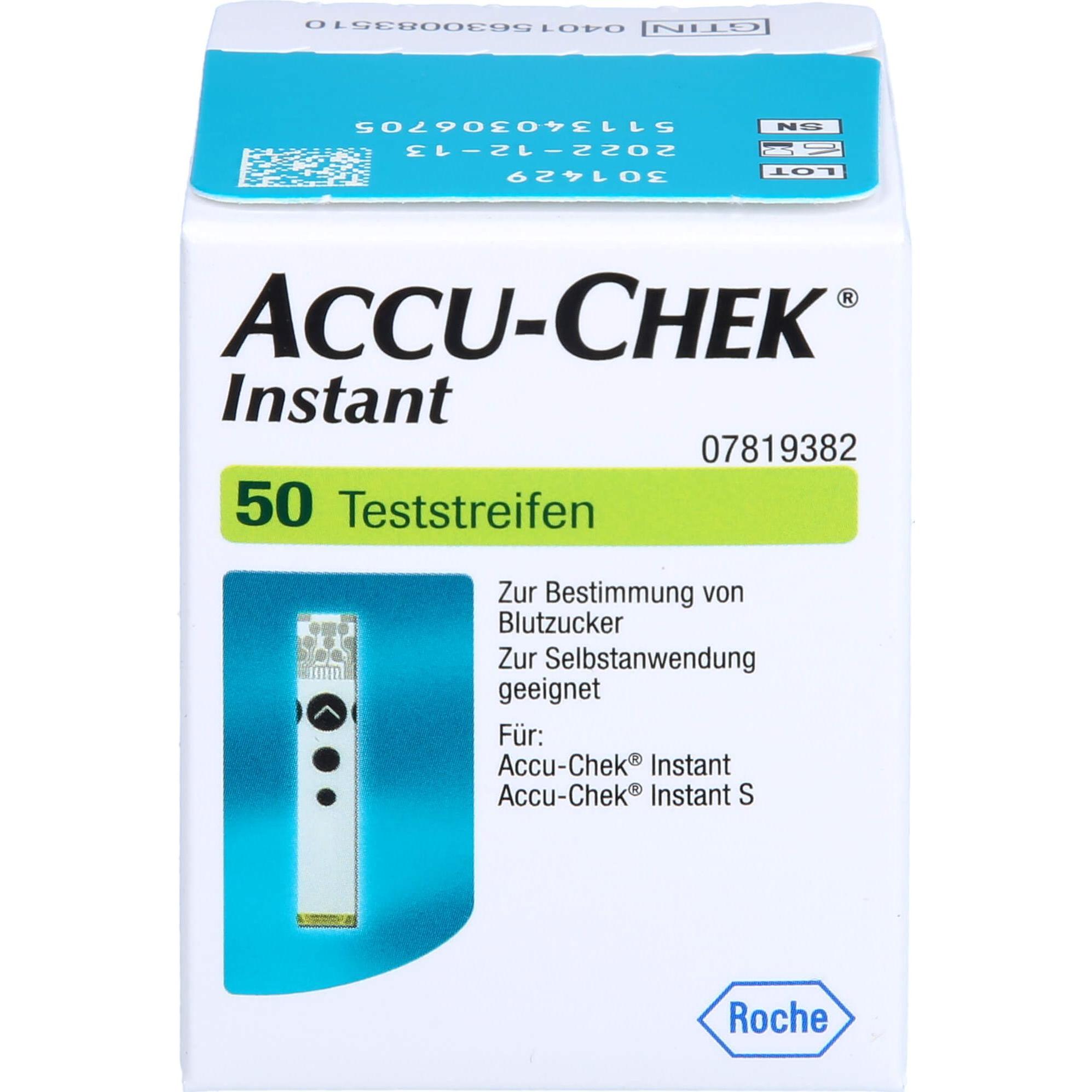 Roche, Bluttest, Accu Chek Instant Teststr (Teststreifen)
