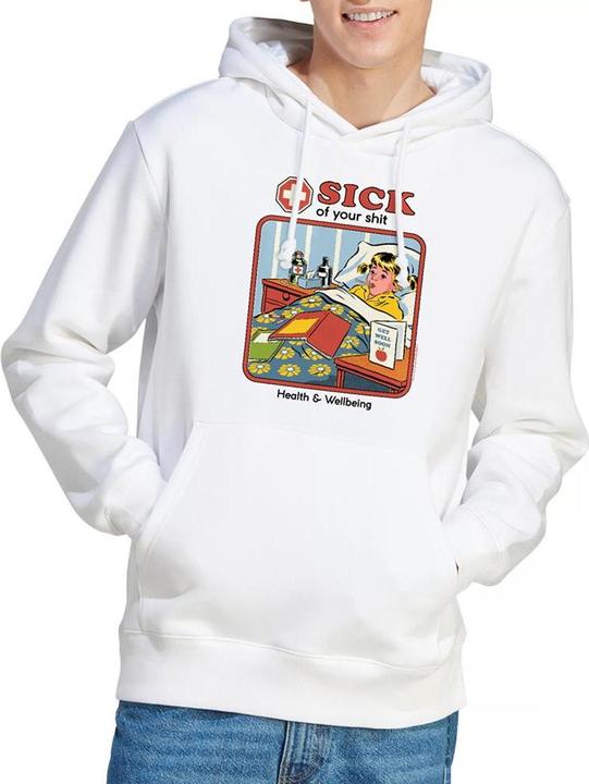 Produktbild Steven Rhodes Sick Of Your Shit Kapuzenpullover (M)