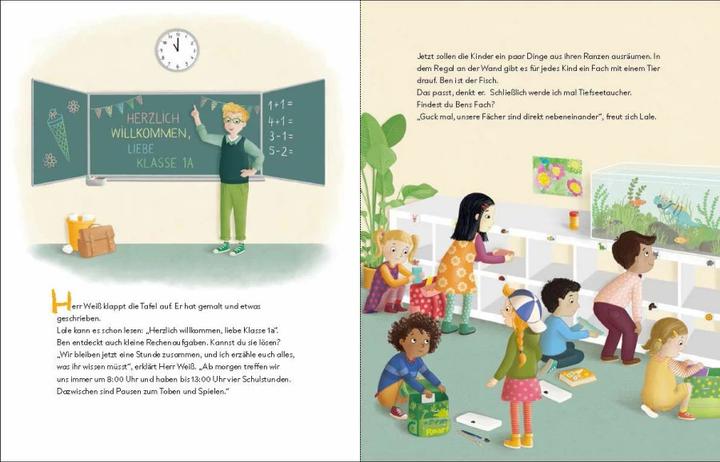Produktbild Hallo Schule, hier kommt Ben! – Ein Mitmach-Bilderbuch zum (Deutsch, Johanna Vogel, 2023)