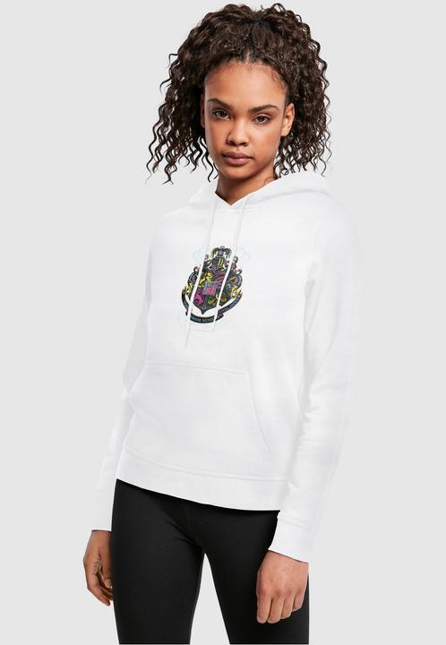 Produktbild Absolute Cult Ladies Harry Potter - Neon Hogwarts Crest Basic Hoody - 114703 (XL)
