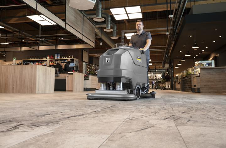 Actual product image Kärcher Karcher BD 80/100 W Bp Classic 170 Ah 1. 127-028.0 (Scrubber-dryer)