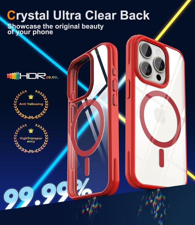 Produktbild Cadorabo iPhone 15 PRO MAX Hülle MagSafe kompatibel Case (Apple iPhone 15 Pro Max)