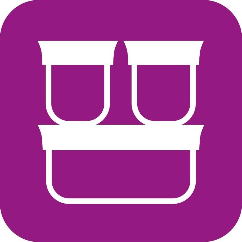 Thumbnail - Emsa Vorratsdose Optima SD eck 2,2l, Vorratsbehälter, Transparent, Weiss