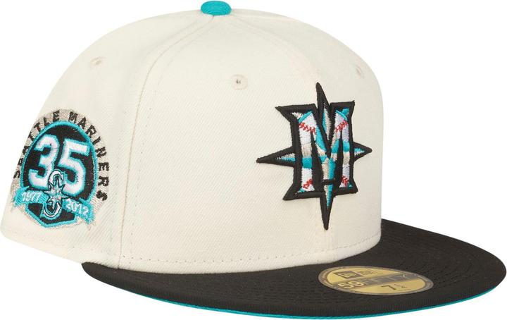Actual product image New Era 59Fifty Fitted Cap - ANNIVERSARY Seattle Mariners (7 1/4)