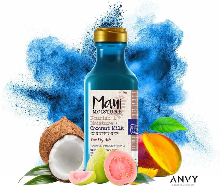 Actual product image Maui Moisture - Nourish & Moisture + Coconut Milk Conditioner - 385ml (385 ml)