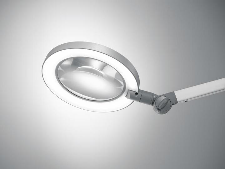 Image du produit Waldmann Lampe loupe LED MLD, lentille de 3,5 dioptries, intensité lumineuse variable en continu (792 lm)