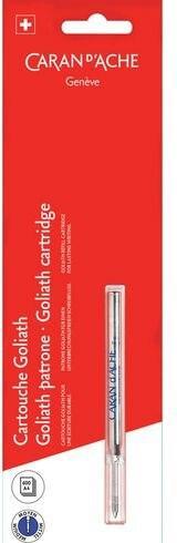 Actual product image Caran d'Ache Goliath Nachfüllung im Blister (1 pcs., Blue, 1 mm)