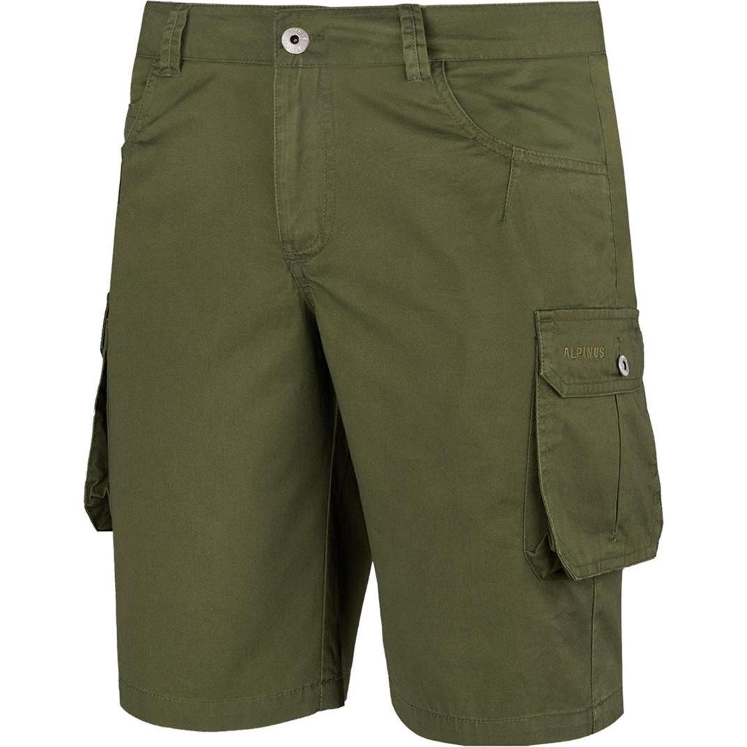 Alpinus, Herren, Shorts, Spodenki męskie Hekla zielone SI18154 L, Grün, (L)