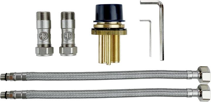 Image du produit Bristan Robinet de lavabo à levier unique avec technologie Easyfit et finition chromée brillante