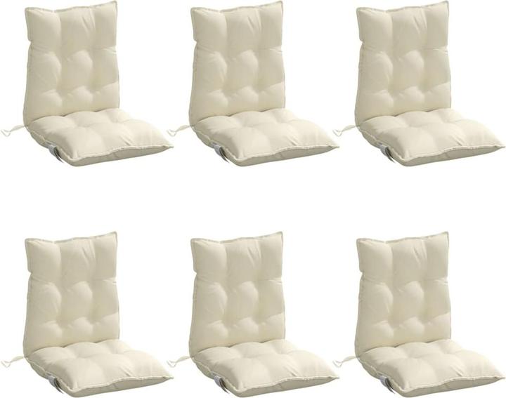 Produktbild vidaXL Gartenstuhlauflage für Niedriglehner (100 x 50 cm)