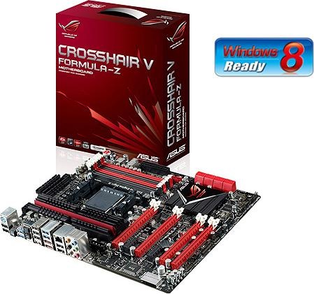 Actual product image ASUS Crosshair V Formula-Z (AM3+, AMD 990FX, ATX)