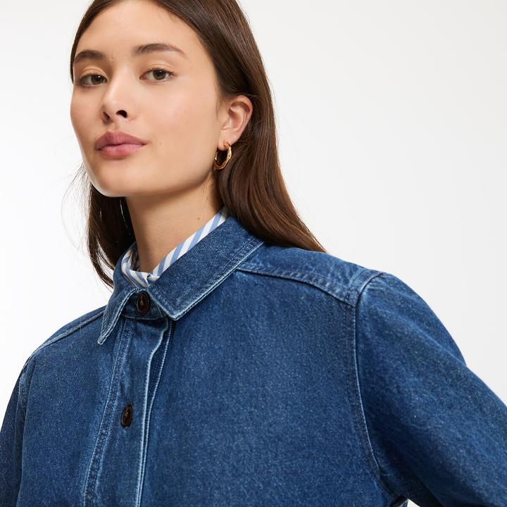 Image du produit La Redoute Collections Geknöpfte Jacke im Oversize-Schnitt (XS)