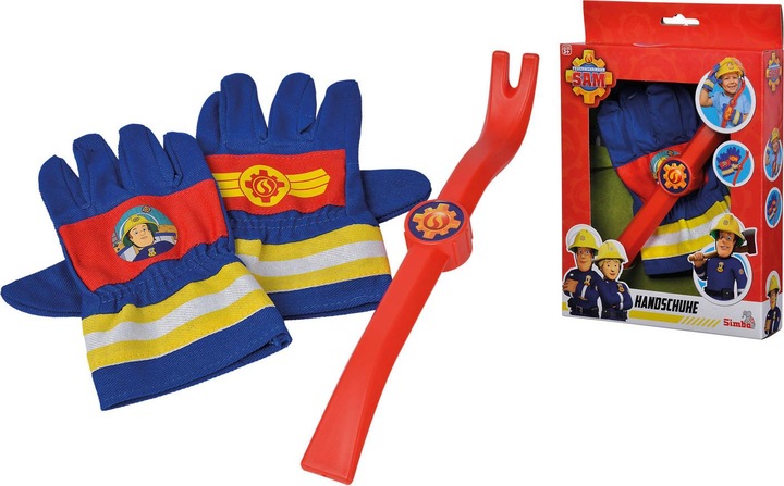 Actual product image Simba Sam firefighter gloves